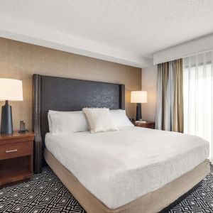 Day use room with natural light at Embassy Suites By Hilton Los Angeles International Airport South.