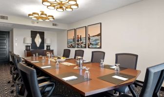 Professional meeting room at Embassy Suites By Hilton Los Angeles International Airport South.