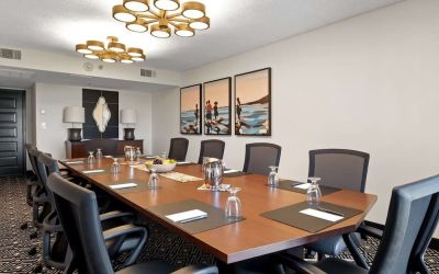 Professional meeting room at Embassy Suites By Hilton Los Angeles International Airport South.
