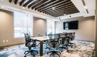 Professional meeting room at Hilton Garden Inn Denver Union Station.