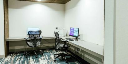 Business center available at Hilton Garden Inn Denver Union Station.