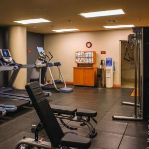 Fitness center available at DoubleTree By Hilton Tulsa - Warren Place.