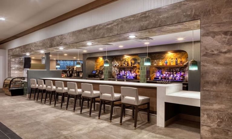 Hotel bar at DoubleTree By Hilton Tulsa - Warren Place.