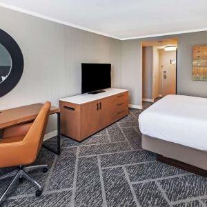 Day use room with work desk at DoubleTree By Hilton Tulsa - Warren Place.