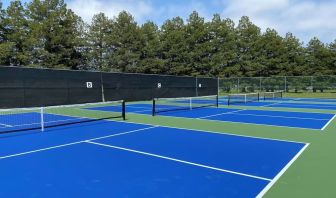 Pickleball courts available at DoubleTree By Hilton Sonoma Wine Country.