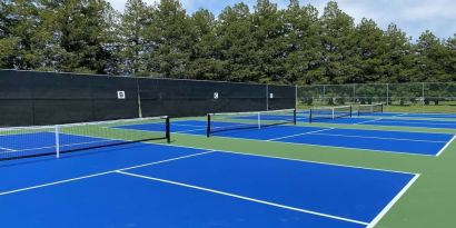 Pickleball courts available at DoubleTree By Hilton Sonoma Wine Country.