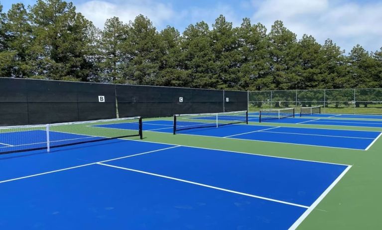 Pickleball courts available at DoubleTree By Hilton Sonoma Wine Country.