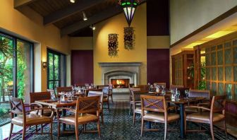 Hotel bar at DoubleTree By Hilton Sonoma Wine Country.