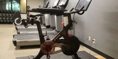Fitness center at DoubleTree By Hilton Sonoma Wine Country.
