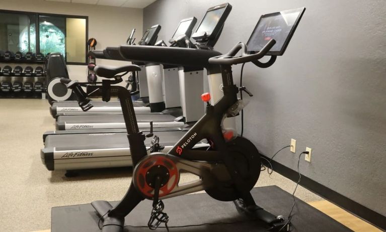 Fitness center at DoubleTree By Hilton Sonoma Wine Country.