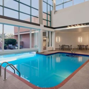 Indoor pool at Delta Hotels By Marriott Little Rock West.