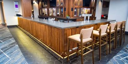 Hotel bar at Delta Hotels By Marriott Little Rock West.