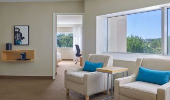 Lounge seating at Delta Hotels By Marriott Little Rock West.
