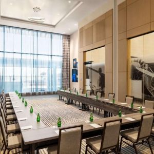 Meeting facility at Hilton BNA Nashville Airport Terminal.
