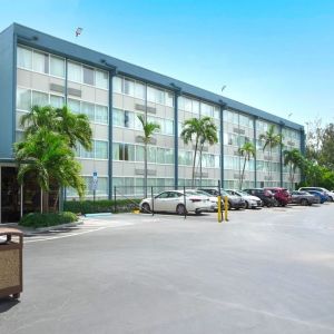 Parking area at EnVision Hotel Miami International Airport.