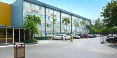 Parking area at EnVision Hotel Miami International Airport.