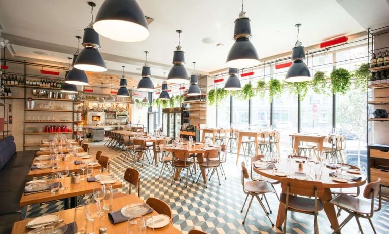 Dining area at Arlo SoHo.