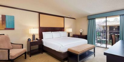 Day use room with balcony at DoubleTree By Hilton Orlando At SeaWorld.
