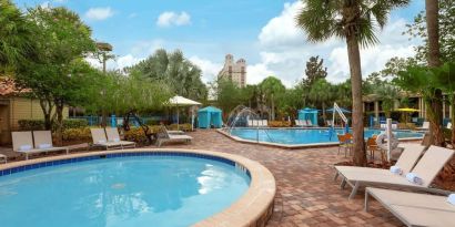 Children's pool available at DoubleTree By Hilton Orlando At SeaWorld.