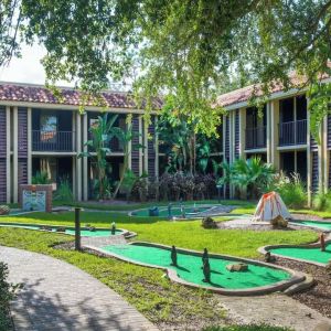 Mini putt-putt course at DoubleTree By Hilton Orlando At SeaWorld.