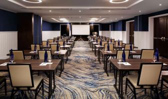 Professional meeting room at Hilton Brooklyn New York.