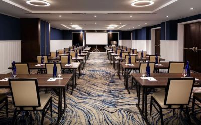 Professional meeting room at Hilton Brooklyn New York.