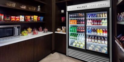 Convenience store at Hilton Brooklyn New York.