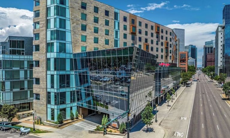 Exterior view of The Art Hotel Denver.