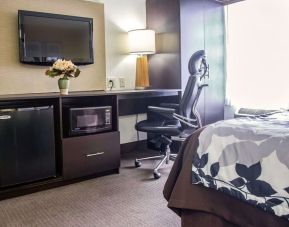 Day use room workspace at Sleep Inn Tinley Park.