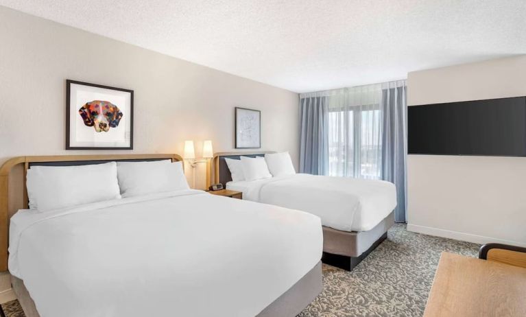 Day use twin room at Sonesta ES Suites San Antonio Downtown Alamo Plaza.