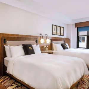 Day use twin room at The Benjamin Royal Sonesta New York.