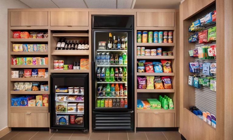 Snack bar at Sonesta ES Suites Atlanta Alpharetta North Point Mall.