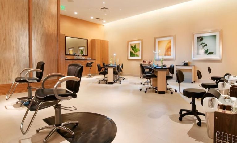 Full-service spa available at Hilton Orlando.
