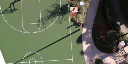 Basketball court at Hilton Orlando.