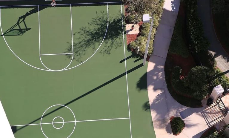 Basketball court at Hilton Orlando.