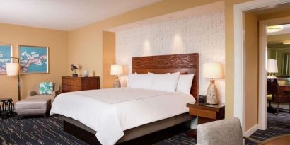 Spacious day use room at Hilton Orlando.