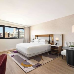 King suite at Hyatt Regency New Brunswick.