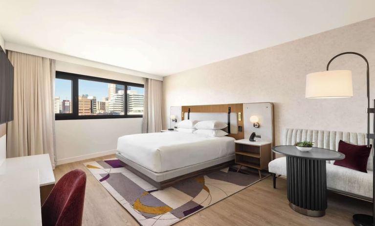 King suite at Hyatt Regency New Brunswick.