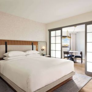 King room at Hyatt Regency New Brunswick.