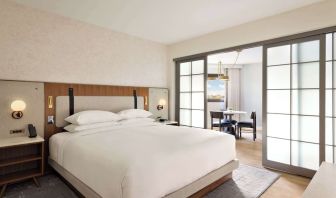King room at Hyatt Regency New Brunswick.