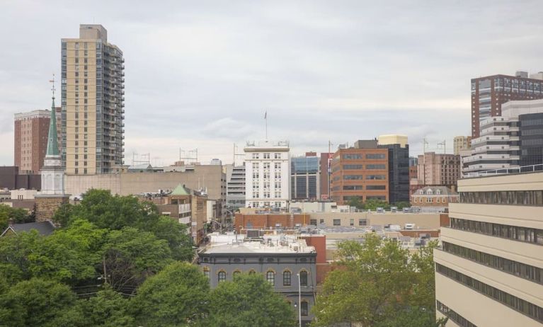 City views at Hyatt Regency New Brunswick.