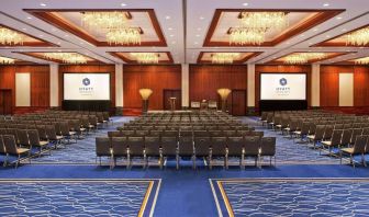 Conference room at Hyatt Regency New Brunswick.