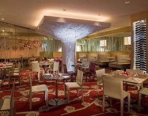 Dining area at Hyatt Regency New Brunswick.