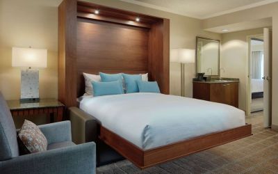 Day use room at Embassy Suites By Hilton San Diego-La Jolla.