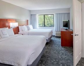 Day use suite with two beds at Sonesta Select Raleigh Durham Airport Morrisville.