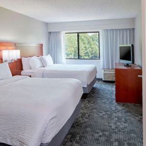 Day use suite with two beds at Sonesta Select Raleigh Durham Airport Morrisville.