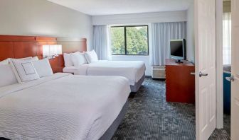 Day use suite with two beds at Sonesta Select Raleigh Durham Airport Morrisville.