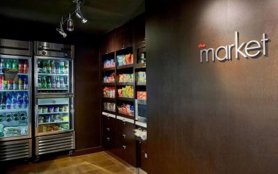 Snack bar at Sonesta Select Raleigh Durham Airport Morrisville.