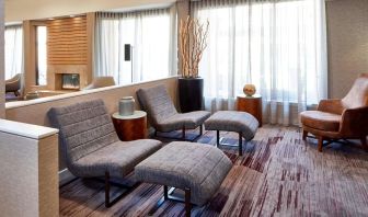 Lounge seating at Sonesta Select Raleigh Durham Airport Morrisville.