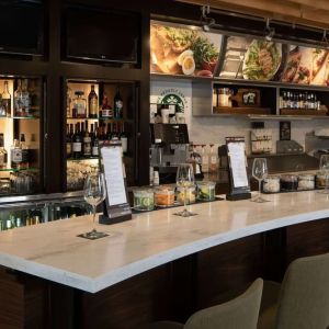 Hotel bar at Sonesta Select Pleasant Hill.
